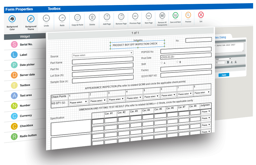 NIIX mycloudform_form_editor